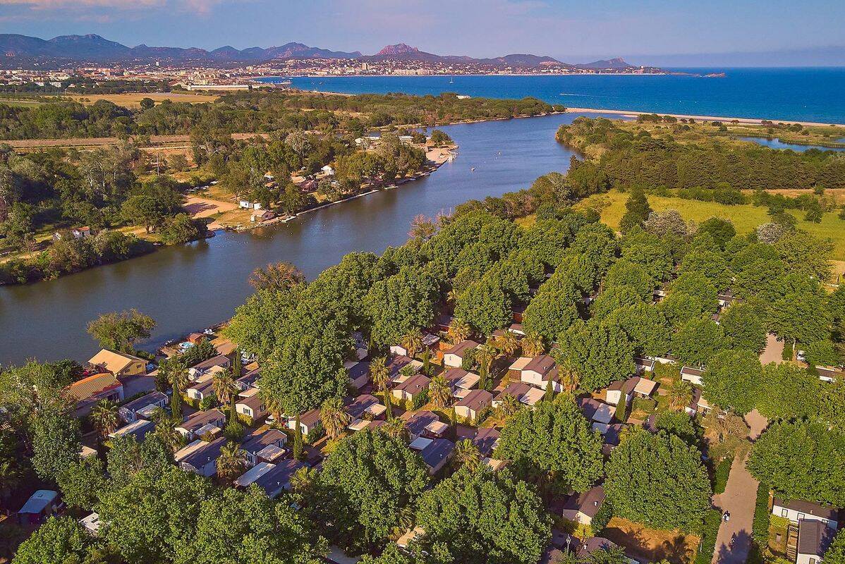 Campingplatz La Plage d'Argens, Frankreich, Provence Côte d'Azur