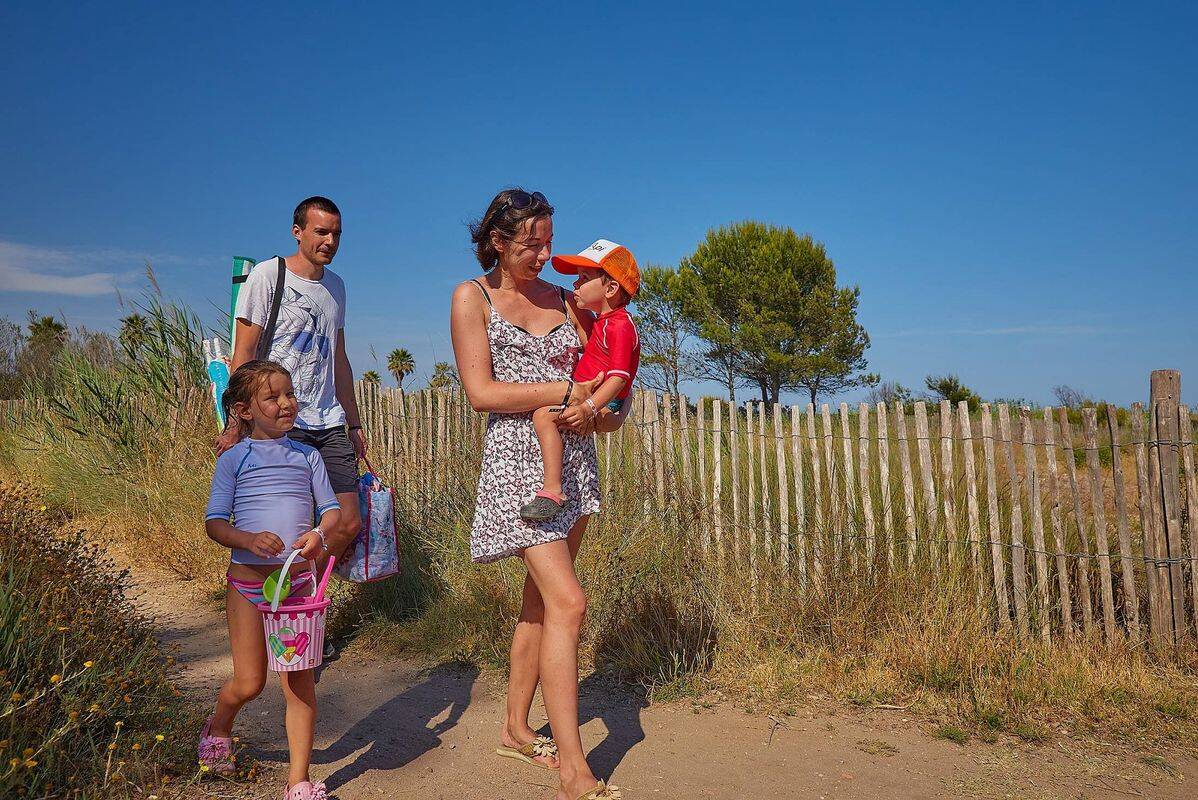 Campingplatz La Plage d'Argens, Frankreich, Provence Côte d'Azur