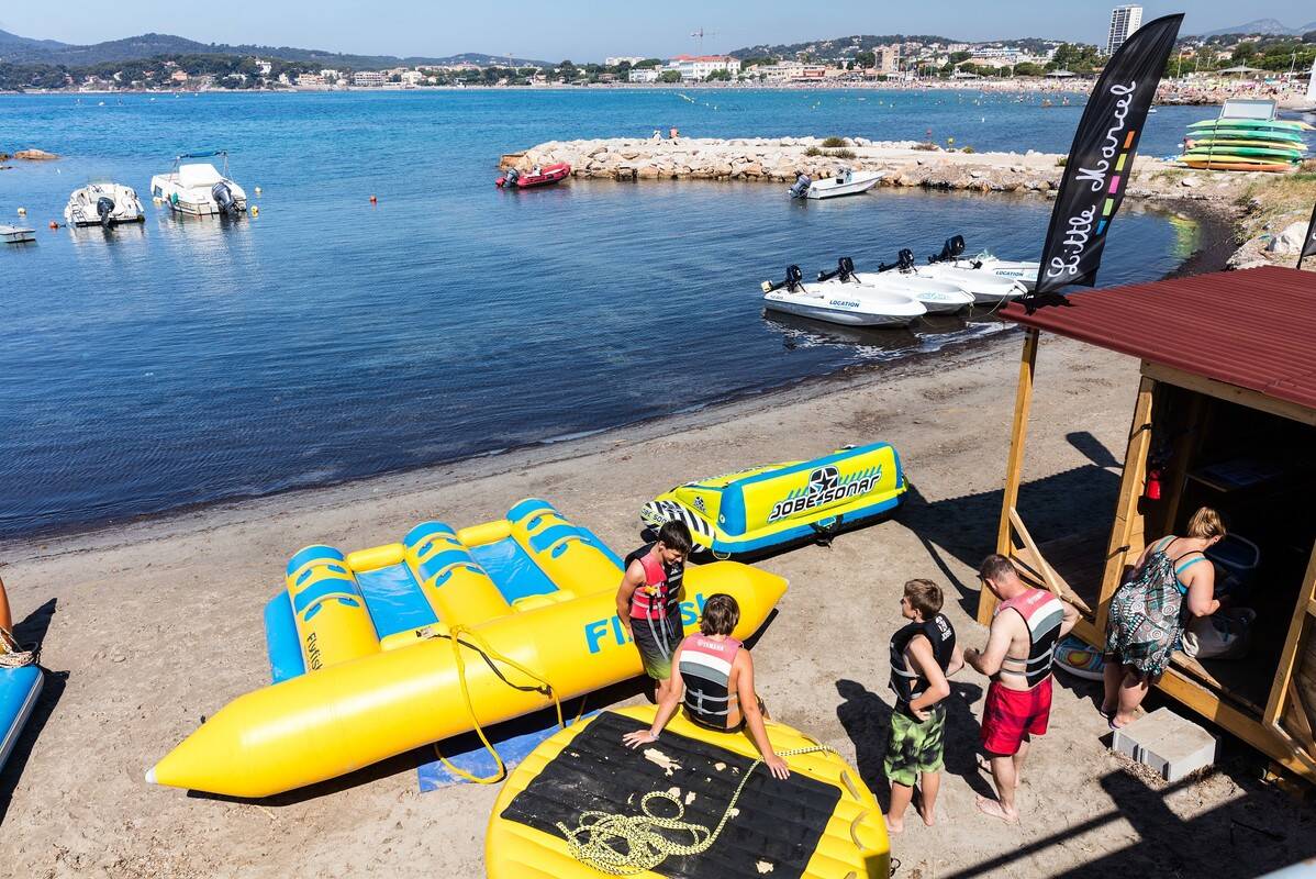 Campsite La Presqu'île de St-Mandrier, France, Provence French Riviera, St Mandrier