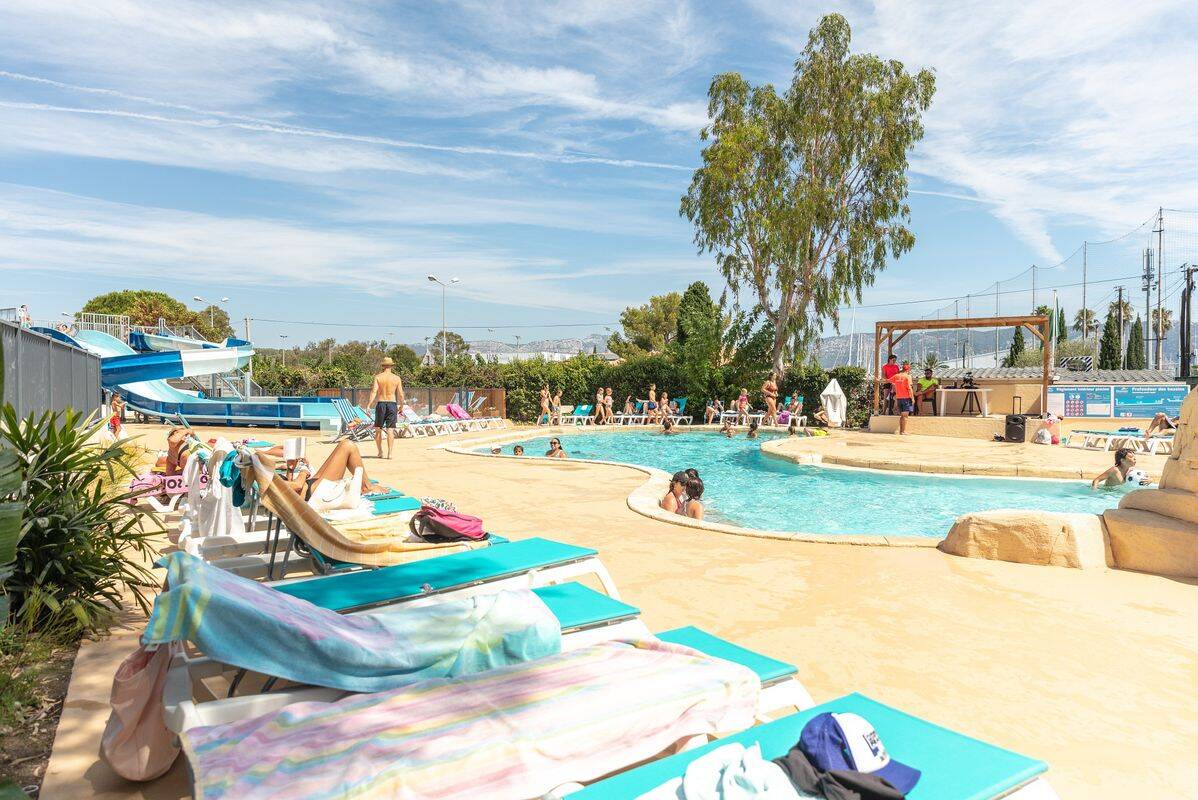 Campsite La Presqu'île de St-Mandrier, France, Provence French Riviera, St Mandrier