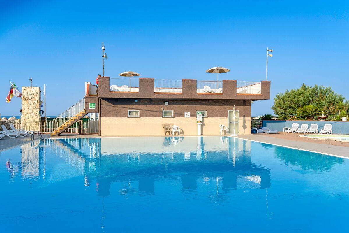 Campeggio Roseto degli Abruzzi, Italia, Abruzzo