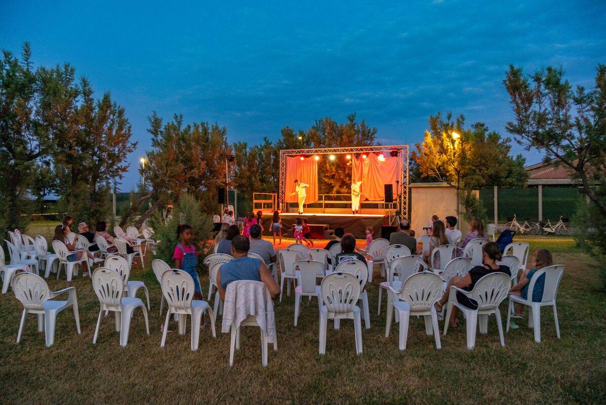 Campeggio Roseto degli Abruzzi, Italia, Abruzzo