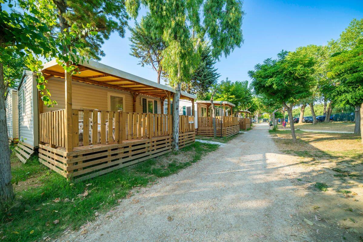 Campeggio Roseto degli Abruzzi, Italia, Abruzzo