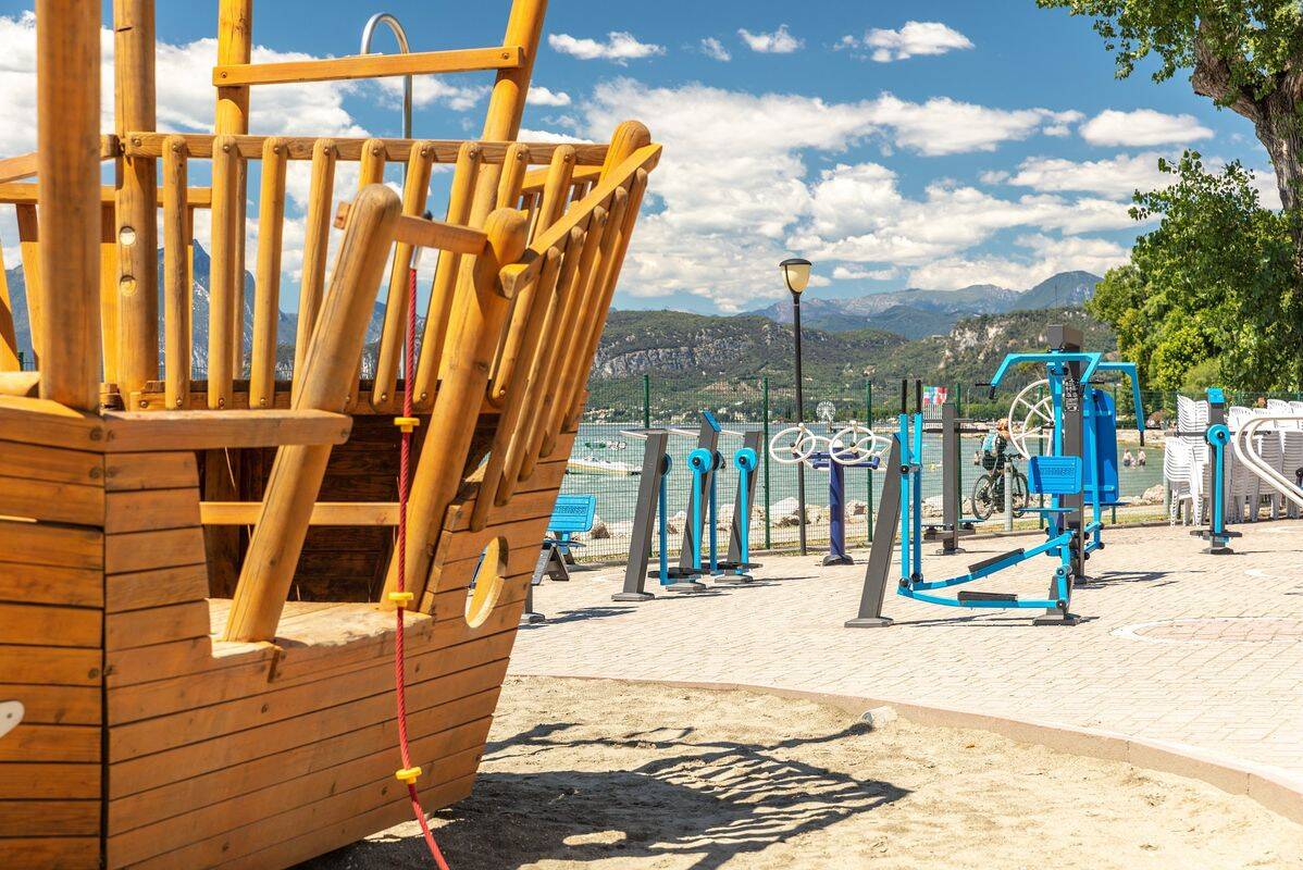 Campeggio Cisano San Vito, Italia, Lago di Garda