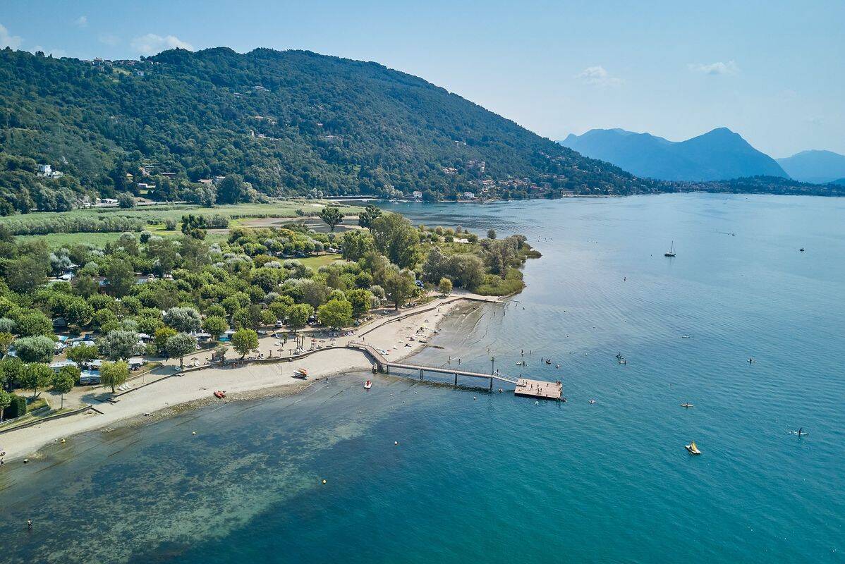 Campeggio Isolino, Italia, Lago maggiore