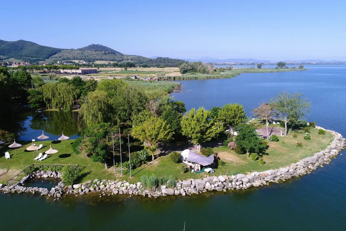 Camping Trasimeno Glamping Resort, Italie, Ombrie, Sant' Arcangelo di Magione