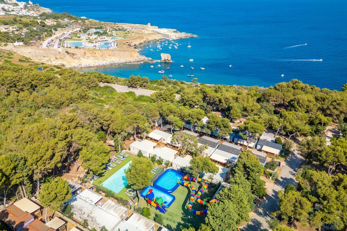 Campeggio La Scogliera, Italia, Puglia