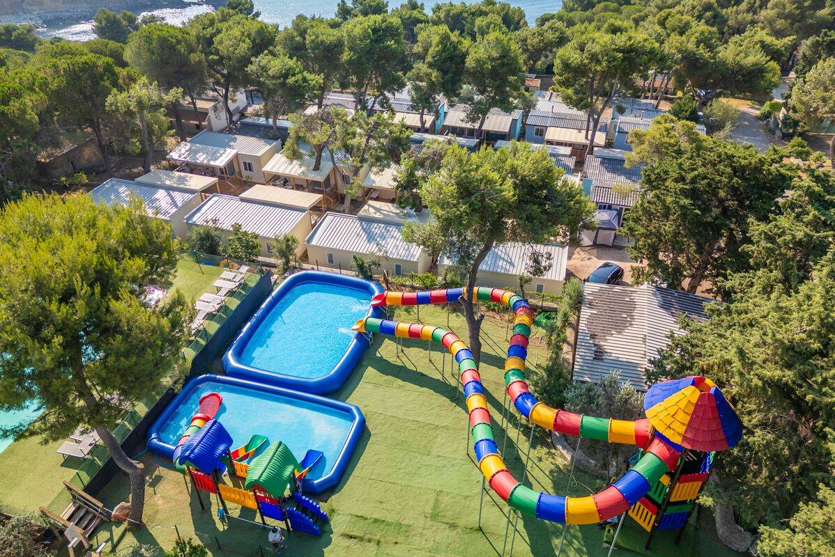 Campeggio La Scogliera, Italia, Puglia