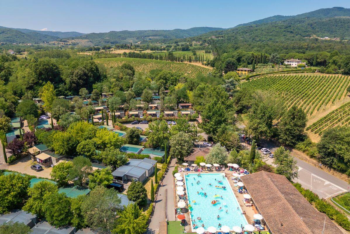 Camping Hu Norcenni Girasole Village, Italia, Toscana, Florencia-Figline Valdarno