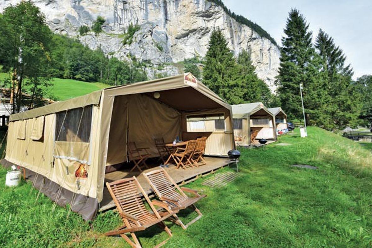 Campingplatz Jungfrau, Schweiz, Bern, Lauterbrunnen