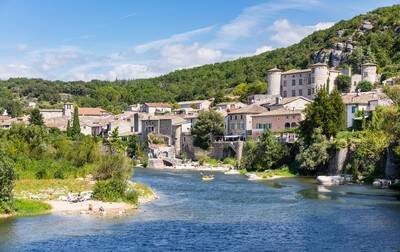 Campsite Le Domaine du Cros d'Auzon, France, Ardèche, Vogüe