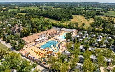 Campingplatz Château de Fonrives, Frankreich, Dordogne - Périgord