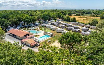 Camping Le Vieux Moulin, France, Gironde, Vensac