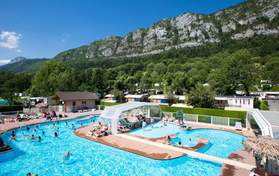 Camping Les Fontaines, France, Haute-Savoie, Lathuile
