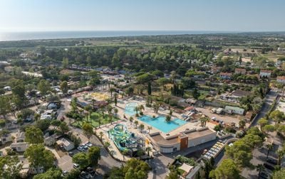 Camping L'Oasis & California, Francia, Languedoc-Rosellón, Le Barcarès