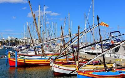 Camping La Presqu'Île du Barcarès, France, Languedoc Roussillon, Le Barcarès