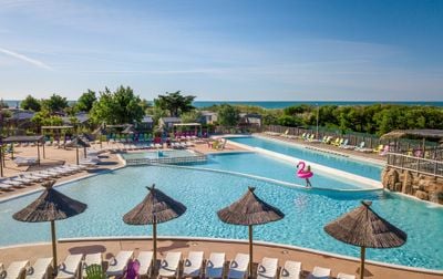 Campeggio Les Méditerranées - Beach Garden, Francia, Linguadoca-Rossiglione, Marseillan