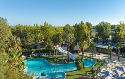 Camping Les Sablines, Francia, Languedoc-Rosellón, Vendres Plage