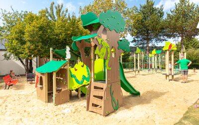 Camping La Vallée, France, Normandie, Houlgate